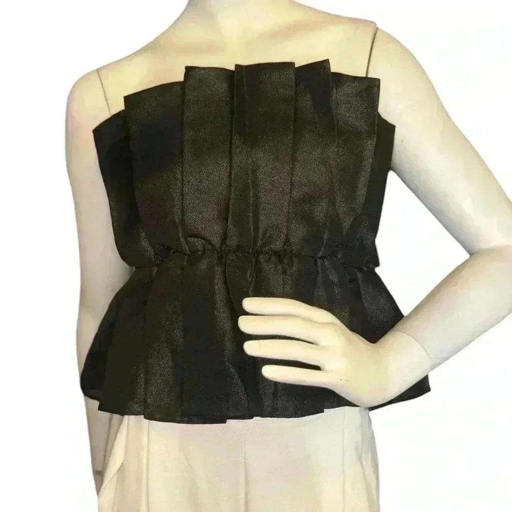 Do+Be Ruffle Tube Top Size Medium. - Picture 2 of 9